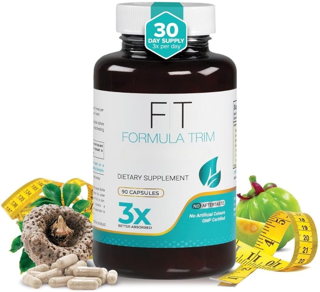 Natural Appetite Support for Women - Vegan Glucomannan Capsules, 30-Day Supply