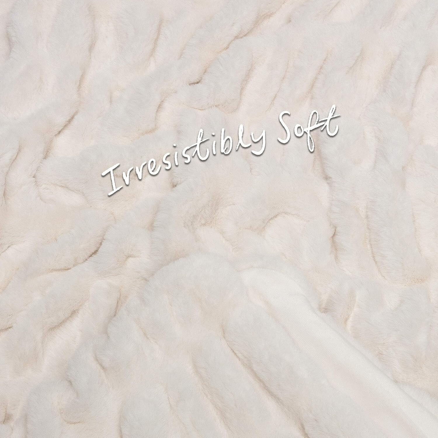 Soft Cloud Faux Fur Throw Blanket - Oversized 108" x 86" for Ultimate Luxury