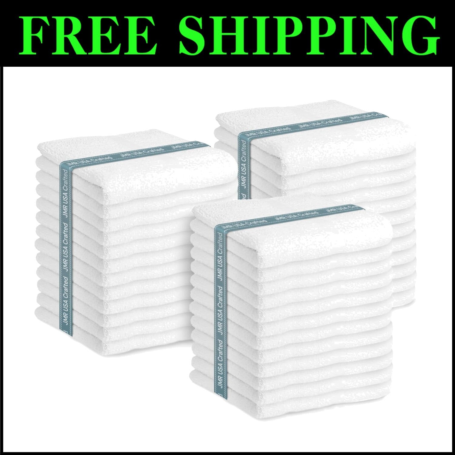 Budget-Friendly 36-Pack 20"x40" Cotton Towels - Ideal for Home & Travel