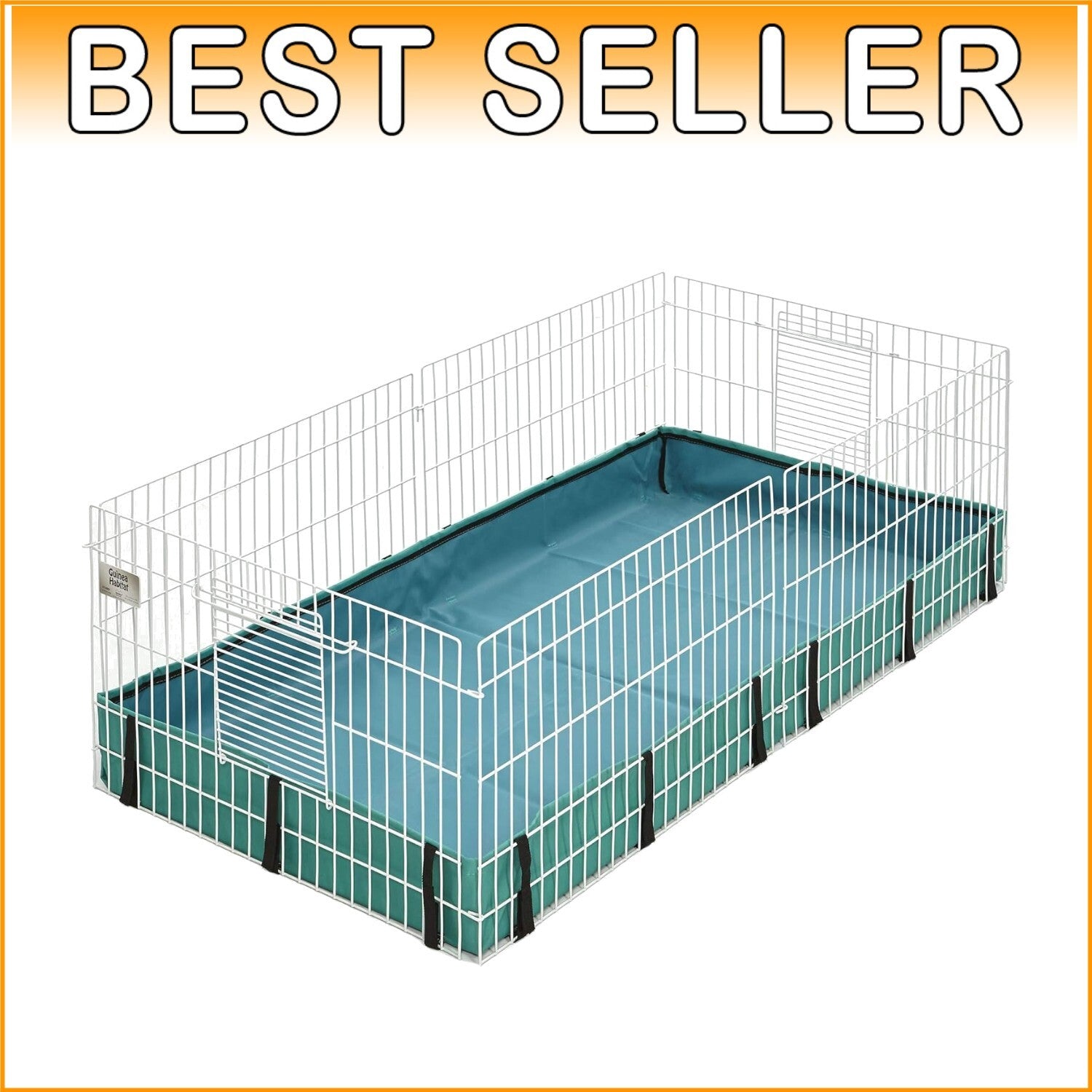 Midwest 47"L x 24"W Guinea Pig Cage - Washable, Leak-Proof Design & Easy Setup