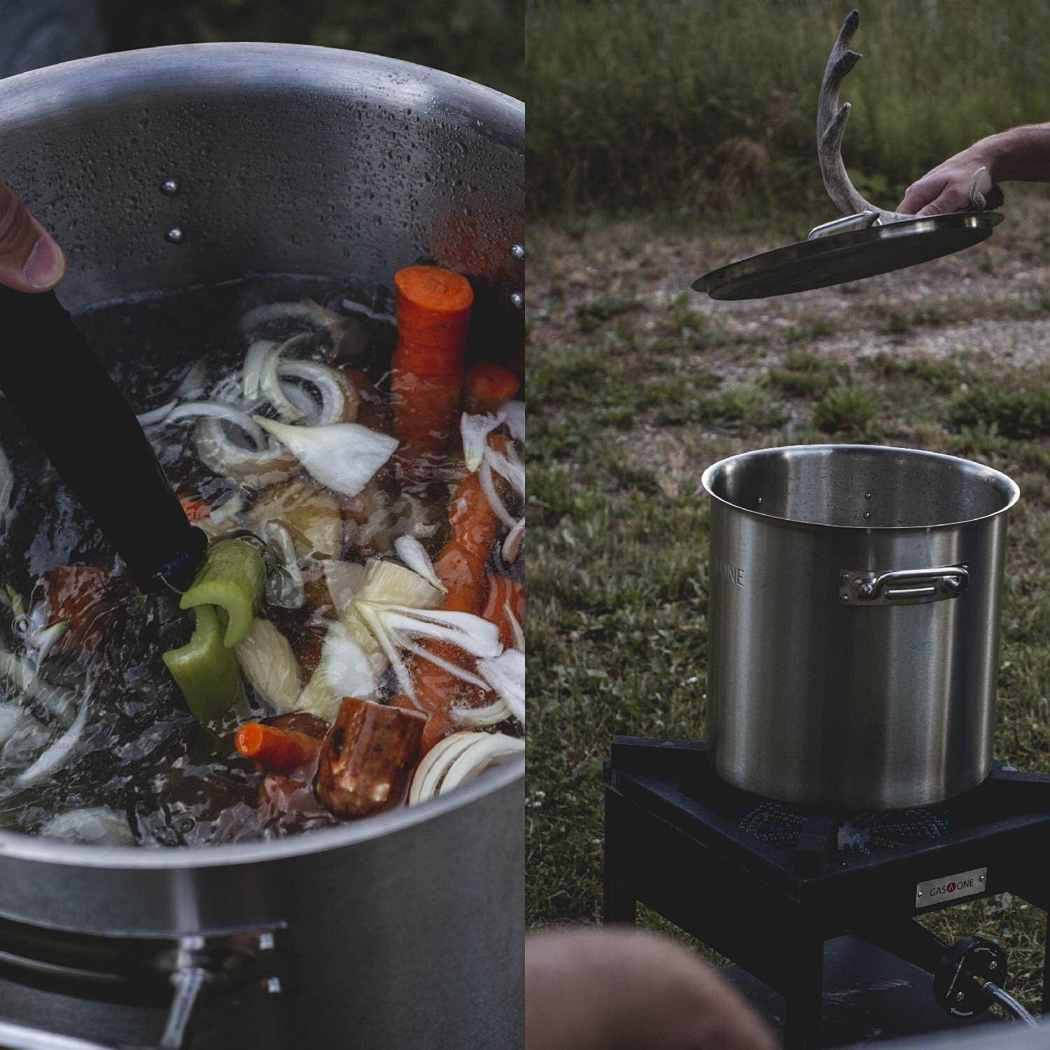 Professional-Grade Propane Burner with 275,000 BTU for All Outdoor Cooking