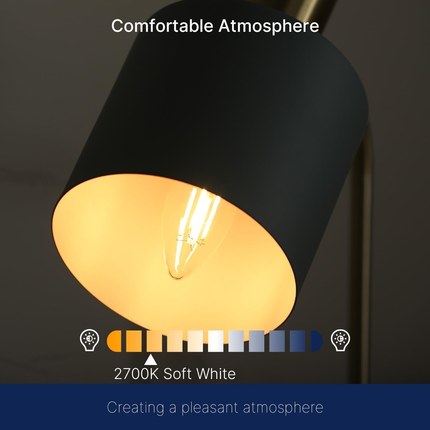 Energy Efficient 4.5W E12 LED Candelabra Bulbs - 60W Equivalent for Chandeliers