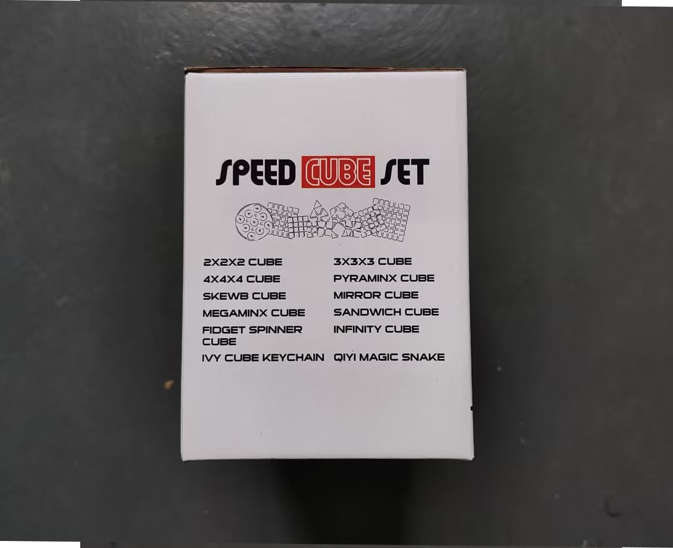 Smooth-Playing 12-Pack Puzzle Cube Set: 2x2 to Skewb - Great for All Ages