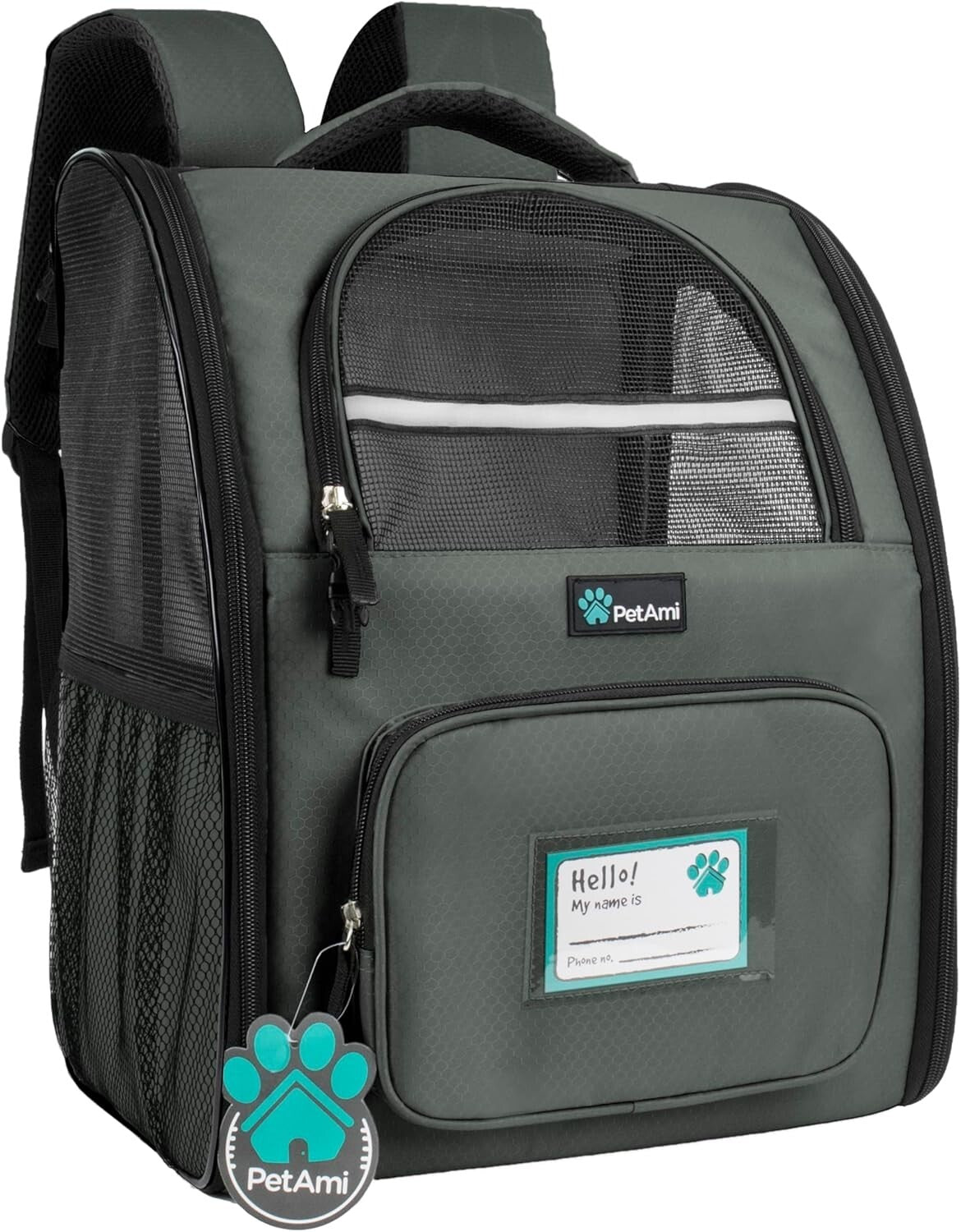 Large Capacity Cat Carrier Backpack - Ideal for Traveling and Hiking Adventures