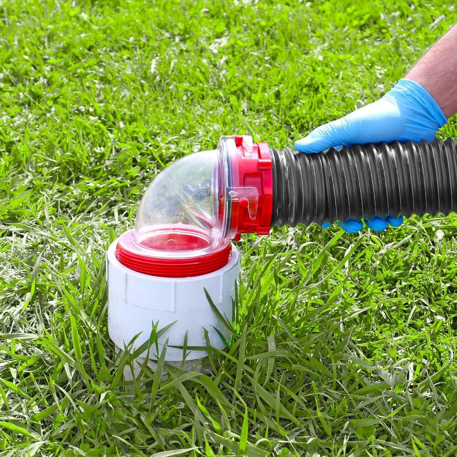 Durable 20-Foot RV Sewer Hose Kit - 2 Collapsible Hoses & 90-Degree Adapter