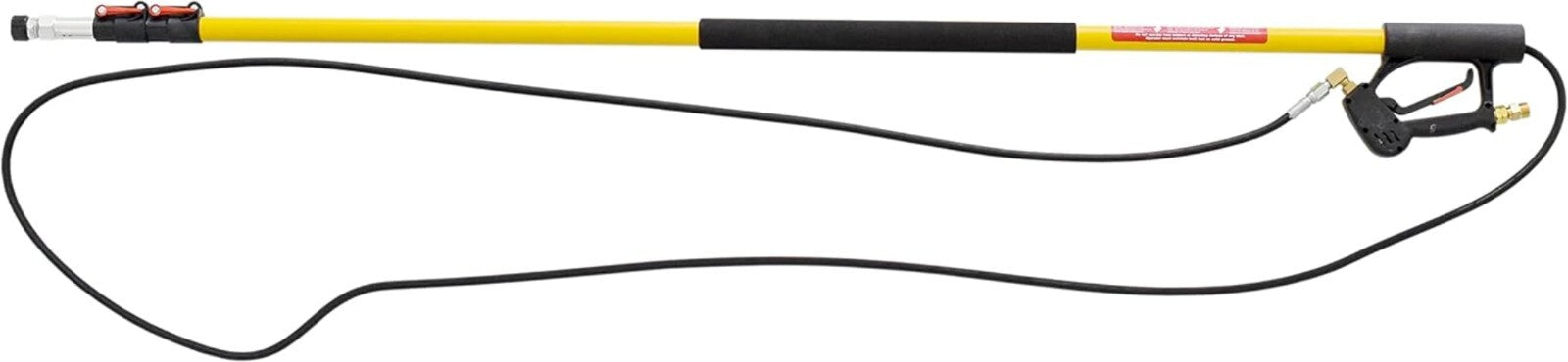 Durable 18ft Telescoping Lance for Pressure Washers - Fiberglass & Metal Combo