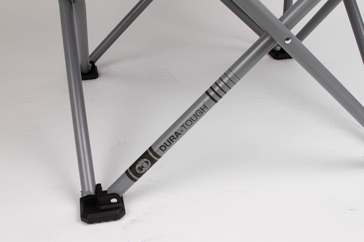 Convenient Quad Camping Chair with Cup Holder & Sturdy Support - 600 lb Capacity