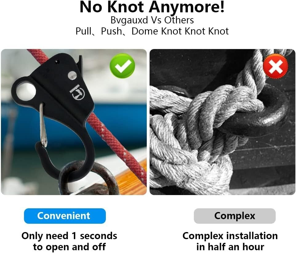 Quick Release Boat Fender Clips - Reliable Docking Solution for Marine Use