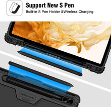 Load image into Gallery viewer, Detachable Folio Keyboard Case for Galaxy Tab S8+/S7+ with Multi-Touch Trackpad