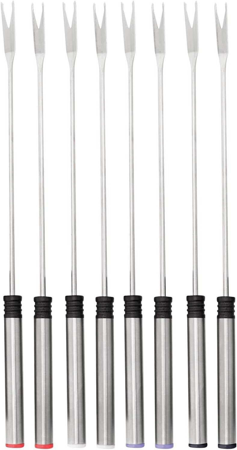 13PC The Rock Fondue Set with Quick Release Cord - 3.2QT Capacity for Gatherings