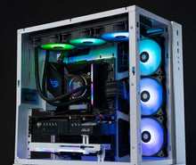 Load image into Gallery viewer, Durable 120mm PC Fans with Gold Wire LEDs - Silent Operation &amp; 30,000 Hour Life