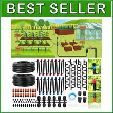 Load image into Gallery viewer, 240FT Drip Irrigation System - Automatic Watering Kit for Gardens &amp; Greenhouses