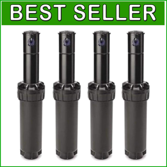 4-Pack of 5000 Rotary Sprinkler Heads - Optimal Garden Water Distribution System