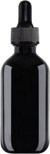 Load image into Gallery viewer, Elegant 48-Piece 2oz Black Boston Round Dropper Bottle Set for Easy Storage