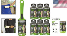 Load image into Gallery viewer, Eco-Friendly Giant Pet Roller 6-Pack REFILLS in Dark Green - Easy Hair Removal
