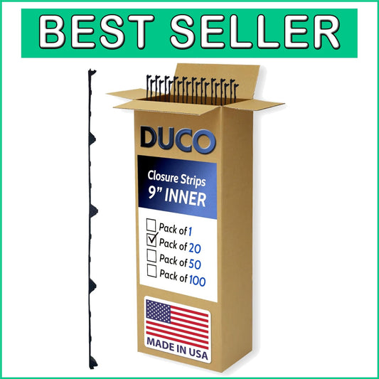 Classic Rib Profile Foam Strips for Metal Roof - Durable, Noise-Reducing 20 Pack