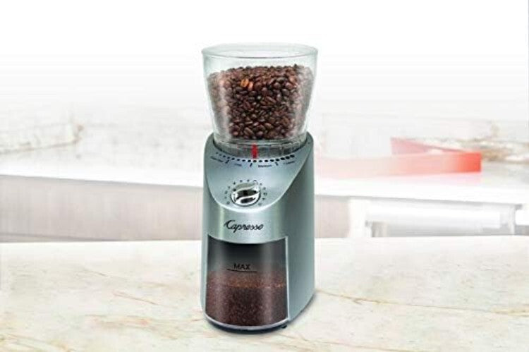 Infinity Plus Stainless Steel Burr Grinder: Precision Grinding for Every Brew