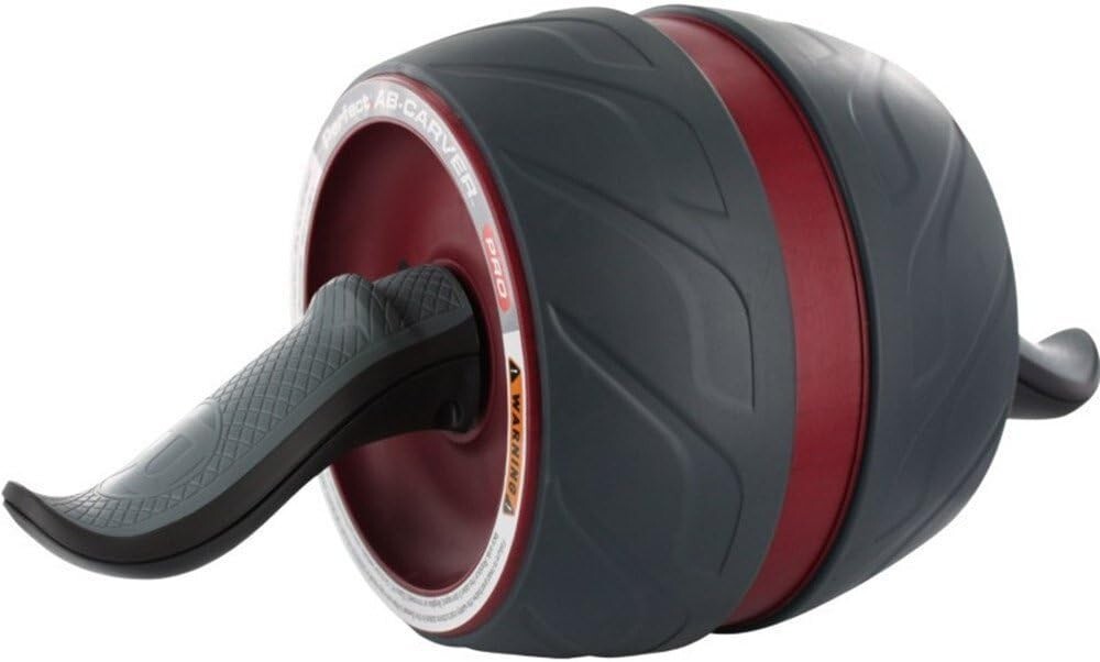 Ab Carver Pro: Compact Core Workout Roller with Resistance & Ergonomic Handles