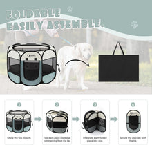 Load image into Gallery viewer, Portable Indoor/Outdoor Pet Playpen for Dogs, Cats, and Small Animals - Grey