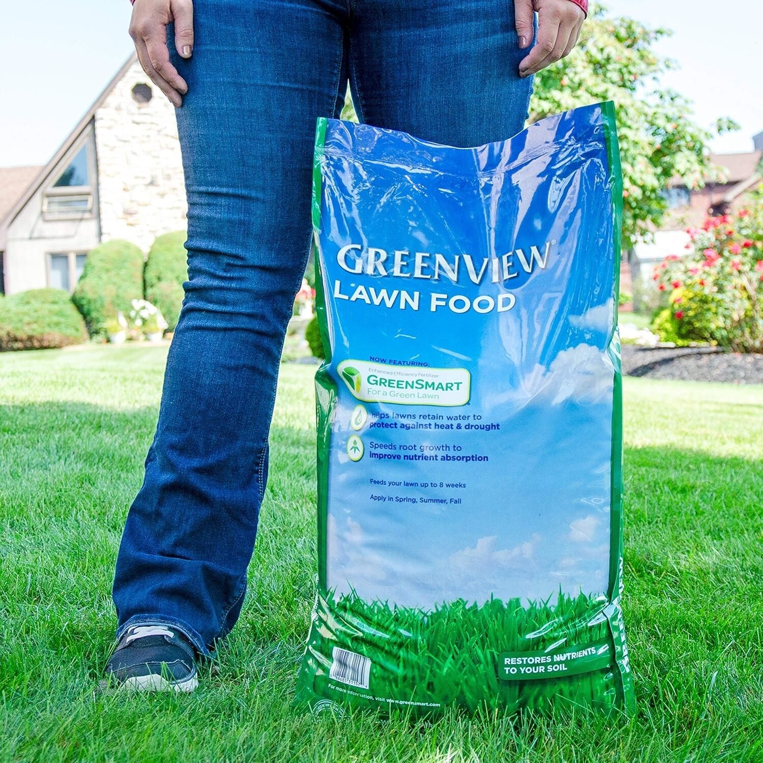 Multi-Purpose Lawn Food - 48 lb. Granule Fertilizer Covers 15,000 sq. ft.