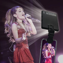 Load image into Gallery viewer, Portable 10-Level Brightness Adjustable Clip-On Selfie Light - USB Rechargeable