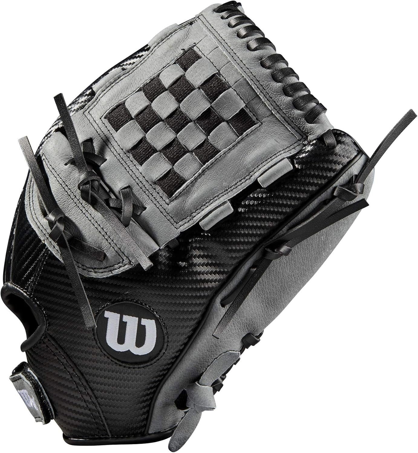 CarbonLite 12.5" Youth Baseball Glove - Right Hand Throw, Timeless Black/Grey