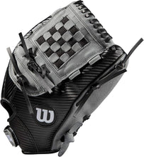 Load image into Gallery viewer, CarbonLite 12.5" Youth Baseball Glove - Right Hand Throw, Timeless Black/Grey