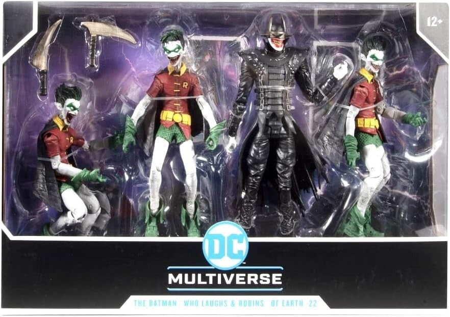 Limited Edition 7-Inch Action Figures: Batman Who Laughs & Robin Duo Set