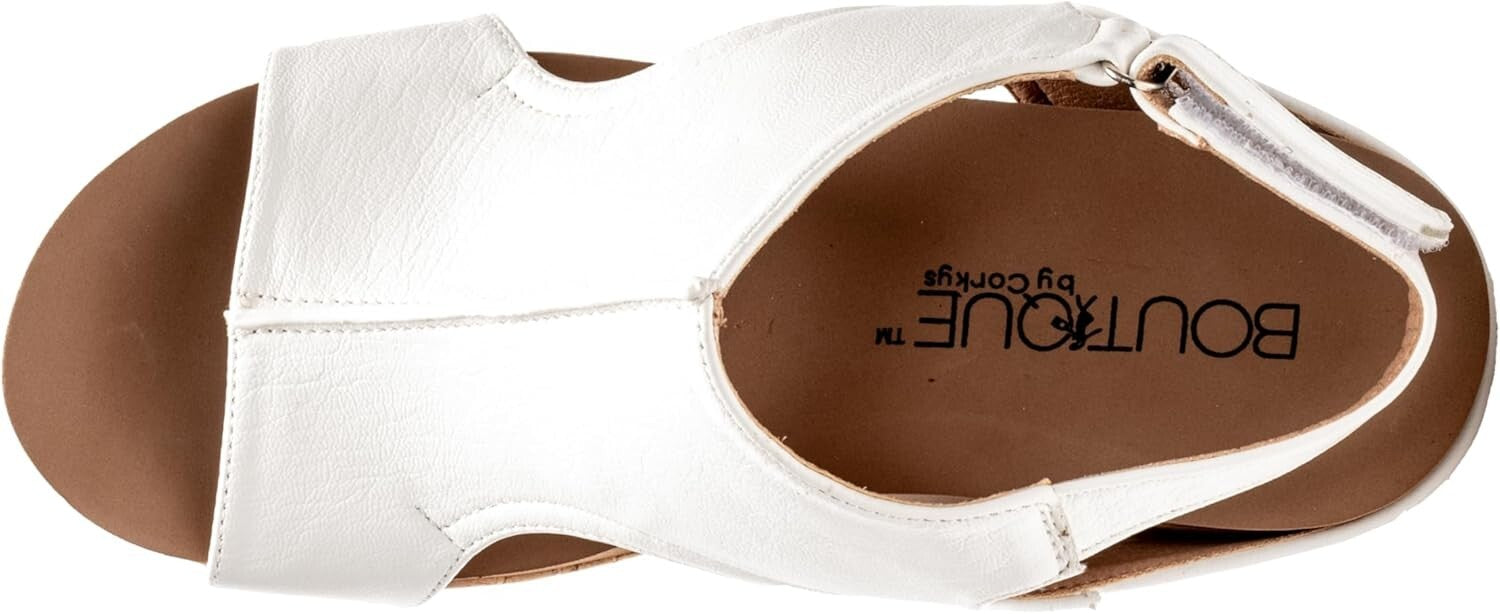 Carley Womens Wedge Sandals - 2.5-Inch Height Boost with Custom Fit Comfort