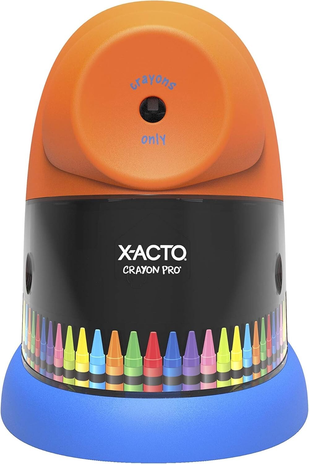 X-ACTO Pro Electric Crayon Sharpener with SafeStart Motor - Ideal for School Use