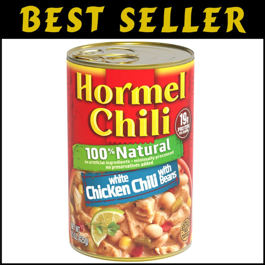 Versatile Natural White Chicken Chili - Ideal for Dips and Sliders, Pack of 12
