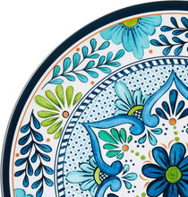 Load image into Gallery viewer, Lightweight Shatterproof 12-Piece Dinnerware Inspired by Classic Talavera Design