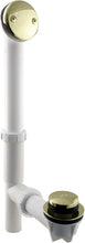 Load image into Gallery viewer, Modern 1-1/2" Bath Waste Drain Kit with Slip Joint Connections and Brass Accent