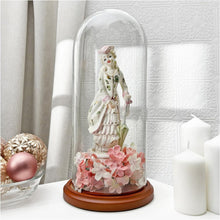 Load image into Gallery viewer, Stylish 5.5" x 13" Rectangular Glass Dome on Walnut Base - Perfect for Displays