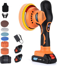 Load image into Gallery viewer, Portable 21V Car Detailing Polishing Machine with 18 PCS Accessories Included