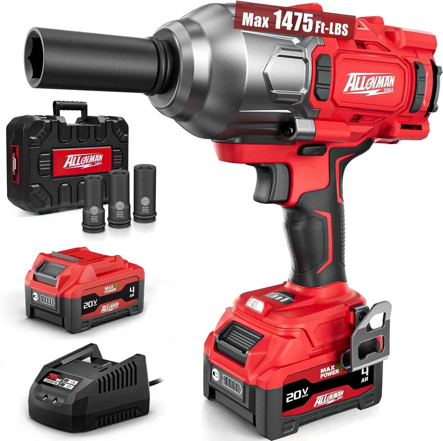 Lightweight Cordless Impact Driver with 4000mAh Battery - Ideal for Mechanics