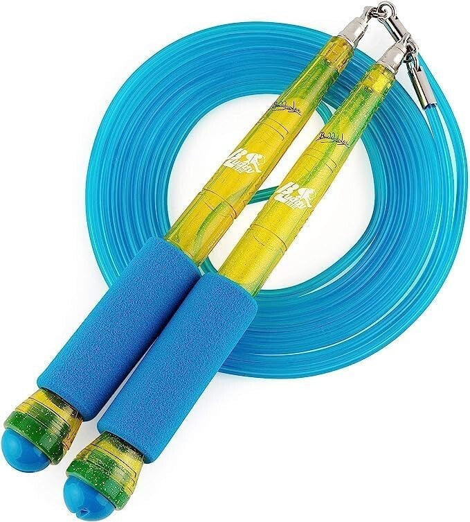 Durable 9' PVC Jump Rope with Ergonomic Handles for Ultimate Endurance Training
