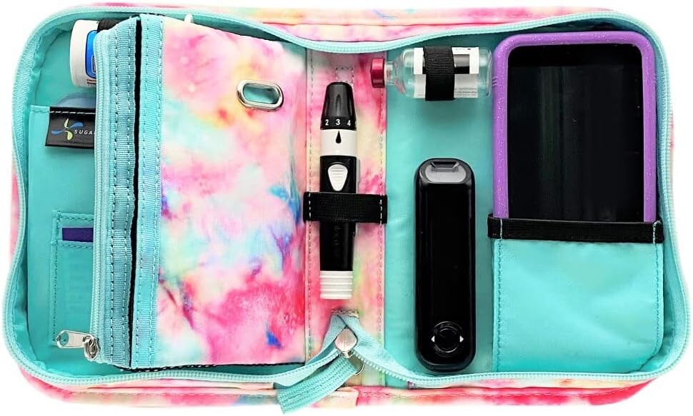 Stylish Omnipod Supply Case - Portable Diabetes Bag with Smart Organization
