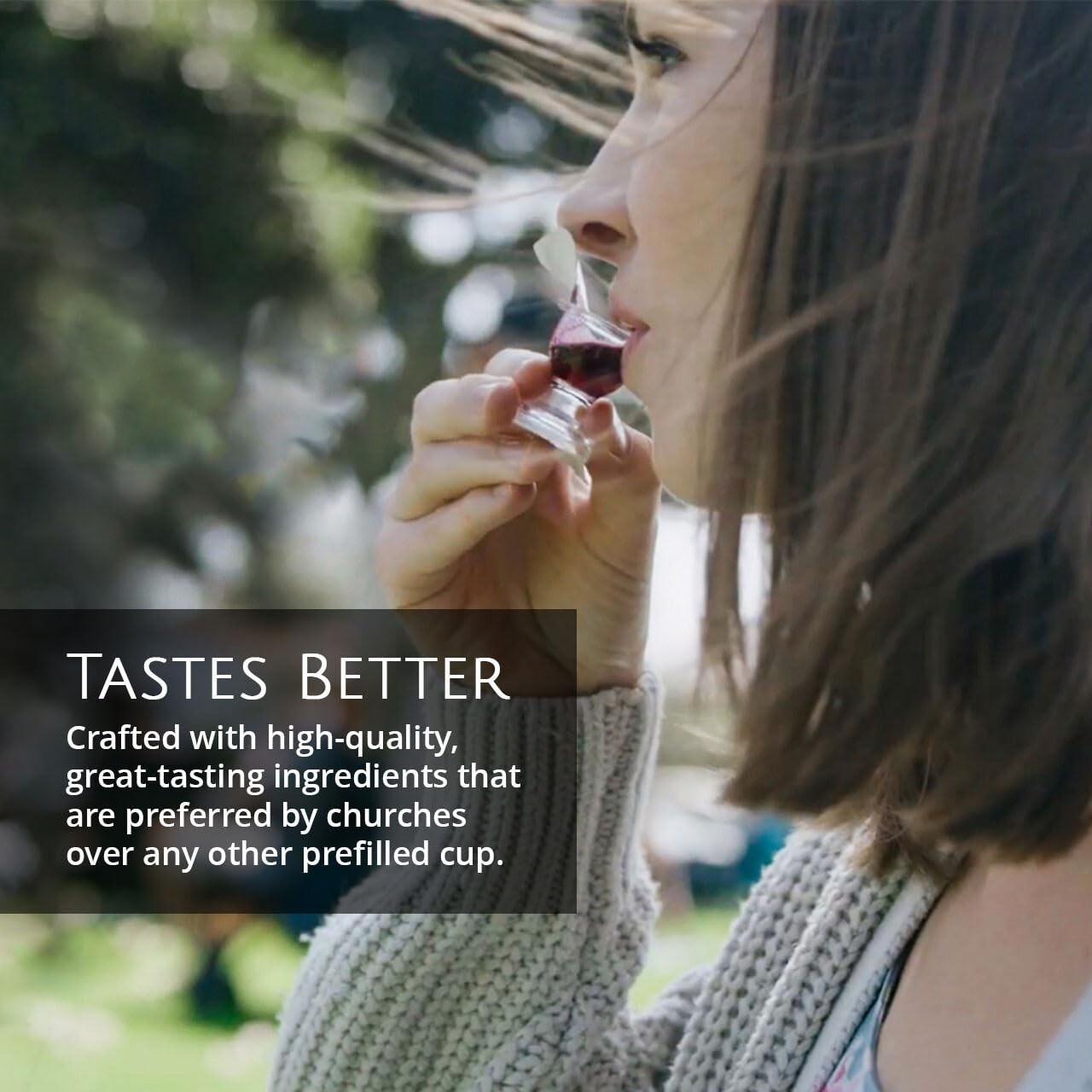 Seamless Communion Experience - TrueVine 100 Gluten-Free Cups with Wafers