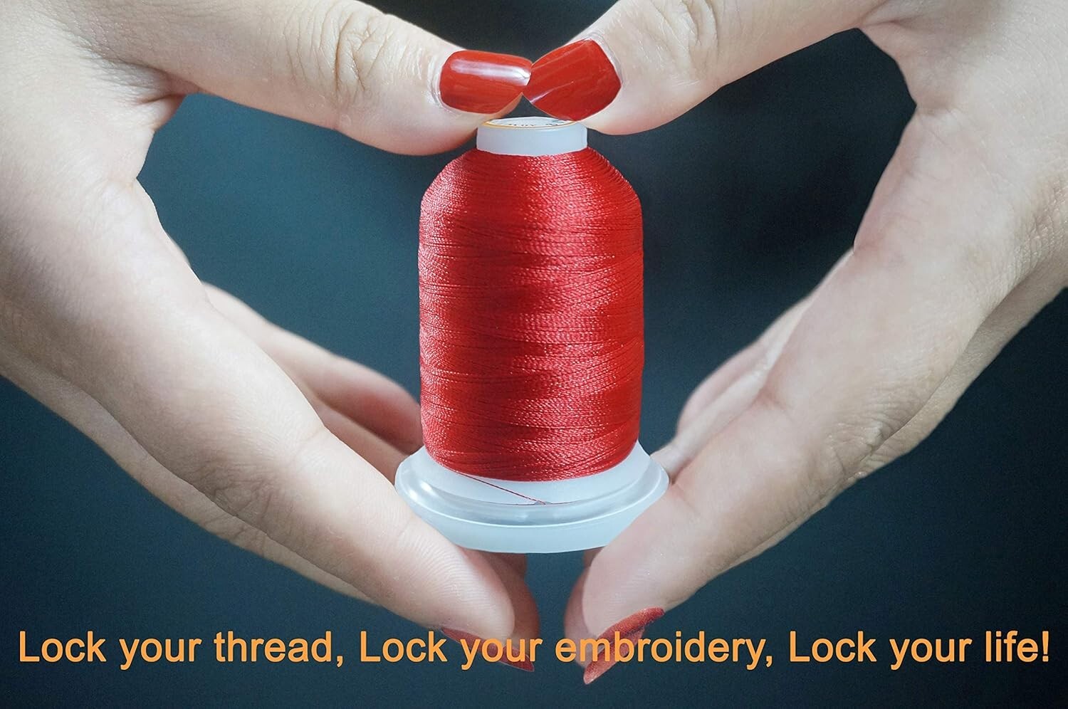 42 Spools 1000M Polyester Embroidery Thread Kit for Professionals & Beginners