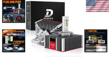 Load image into Gallery viewer, Transform Your Drive with D5S LED Bulbs: 38000 Lumens for Ultimate Visibility