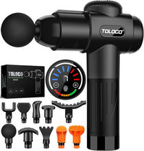 Load image into Gallery viewer, Cordless Percussion Massager with LED Screen &amp; Quieter Operation for Athletes