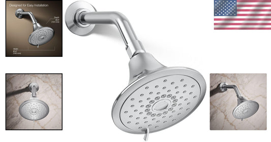 Forte Wall-Mount Showerhead with Katalyst Technology - 2.5 GPM Full Body Spray