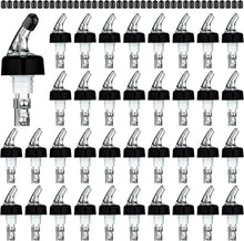 Load image into Gallery viewer, Sleek Automatic Spirit Measure Pourers with Stainless Steel Balls - 80 Pack