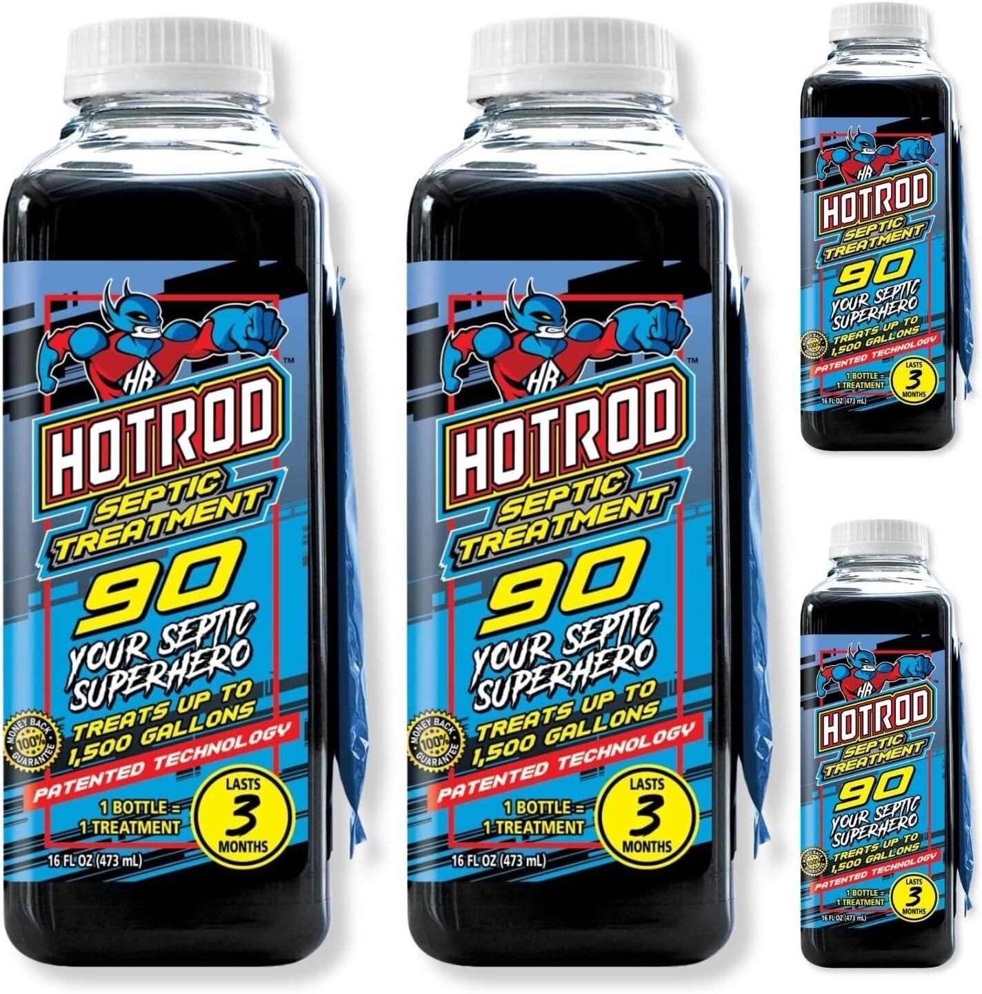 Cost-Effective Liquid Septic Treatment – 12 Month Supply for Odor-Free Systems