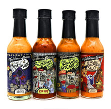 Load image into Gallery viewer, Torchbearer Hot Sauce Variety: Garlic Reaper, Zombie Apocalypse &amp; More