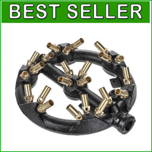 Load image into Gallery viewer, Lightweight Cast Iron Propane Burner - 23 Tips for Easy Grilling and Wok Cooking