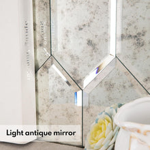 Load image into Gallery viewer, Vintage Light Antique Hexagon Mirror Tile Backsplash - Easy to Apply &amp; Beautiful