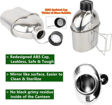 Load image into Gallery viewer, Compact and Durable Stainless Steel Cooking Set - Ideal for Survival Situations