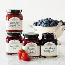 Load image into Gallery viewer, Gourmet 4-Piece Jam Collection: Raspberry Peach, Strawberry &amp; More Delights